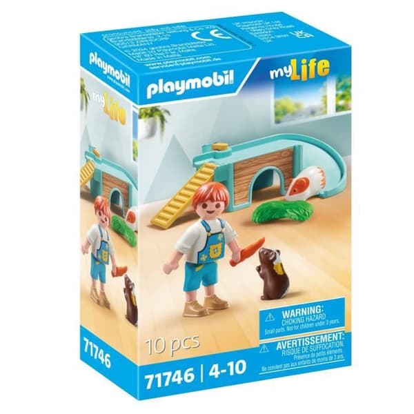 PLAYMOBIL 71746 Barn 2 Marsvin och Tillbehör