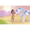 Pikkukuva 4 / 6: PLAYMOBIL 71361 Siivekäs hevonen koristeeksi - Prinsessan taikaa - Mukana prinsessa, ritari ja sateenkaari koristeeksi - 4-vuotiaasta alkaen
