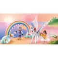 Pikkukuva 2 / 6: PLAYMOBIL 71361 Siivekäs hevonen koristeeksi - Prinsessan taikaa - Mukana prinsessa, ritari ja sateenkaari koristeeksi - 4-vuotiaasta alkaen