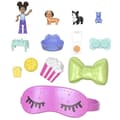 Miniatyrbillede 3 af 6: Polly Pocket Pyjamasfestlig Hvalpelegesæt - Rejselegetøj - Alder 4+ - JCR38