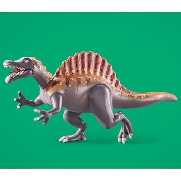 PLAYMOBIL 71820 Spinosaurus, Forskare och Fordon med Svängkran, Dinosaurier, 60 Bitar, Från 4 Ålder