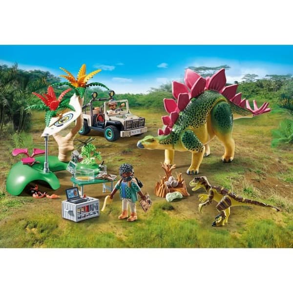 PLAYMOBIL 71523 Dinosaurudforskerlejr, Dinosaurer, 93 dele, Fra 4 år