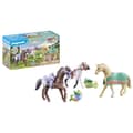 Miniatyrbild 4 av 5: Playmobil 71356 3 hästar Morgan, Quarter Horse och Shagya, Hästarna vid Vattenfallet, 28 delar, Från 5 år