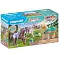 Miniatyrbild 1 av 5: Playmobil 71356 3 hästar Morgan, Quarter Horse och Shagya, Hästarna vid Vattenfallet, 28 delar, Från 5 år