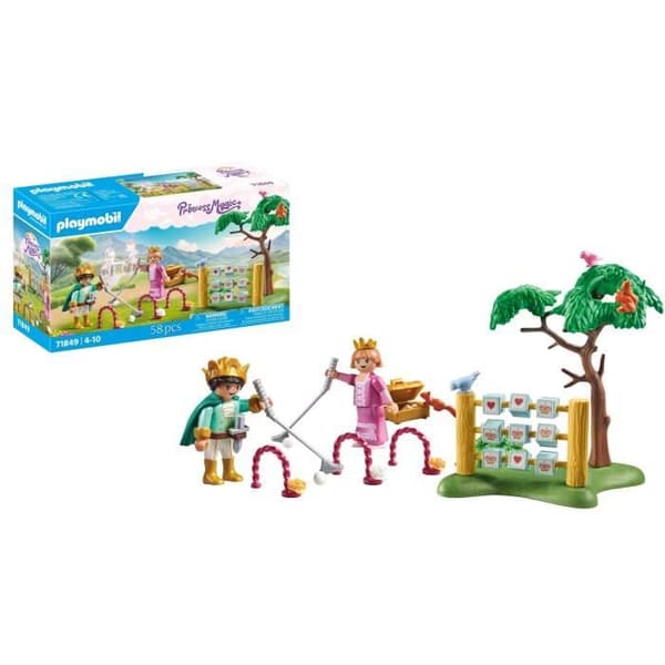 PLAYMOBIL 71849 Kuninkaallinen puutarha -leikkejä lasten kanssa