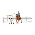 Miniatyrbillede 2 af 6: SCHLEICH Sæt - Cowboy Team og deres Lassoer - 42577 - Farm World Series