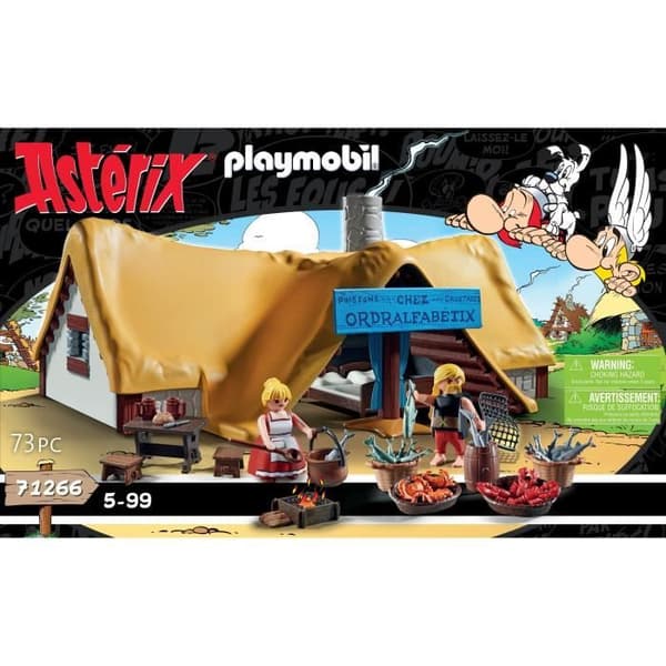 PlayMobil - 71266 - Asterix: Ordralfabetix Hut