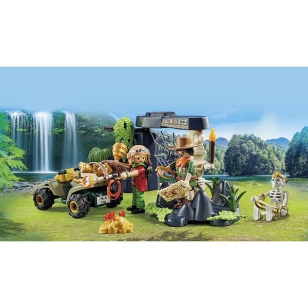 PLAYMOBIL 71454 - Jungleudforskere og ruiner - Sport og action - Fra 4 år