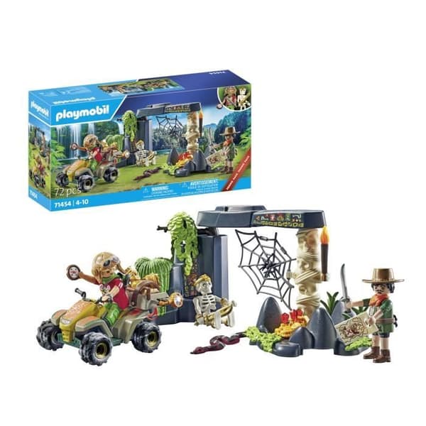 PLAYMOBIL 71454 - Jungleudforskere og ruiner - Sport og action - Fra 4 år