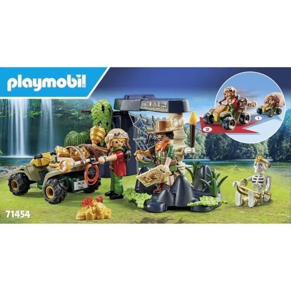 PLAYMOBIL 71454 - Jungleudforskere og ruiner - Sport og action - Fra 4 år