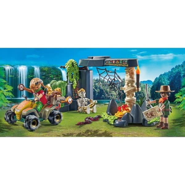 PLAYMOBIL 71454 - Jungleudforskere og ruiner - Sport og action - Fra 4 år