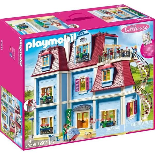 PLAYMOBIL 70205 - Dukkehus La Maison Traditionnelle - Stort traditionelt hus - Nyt i 2020