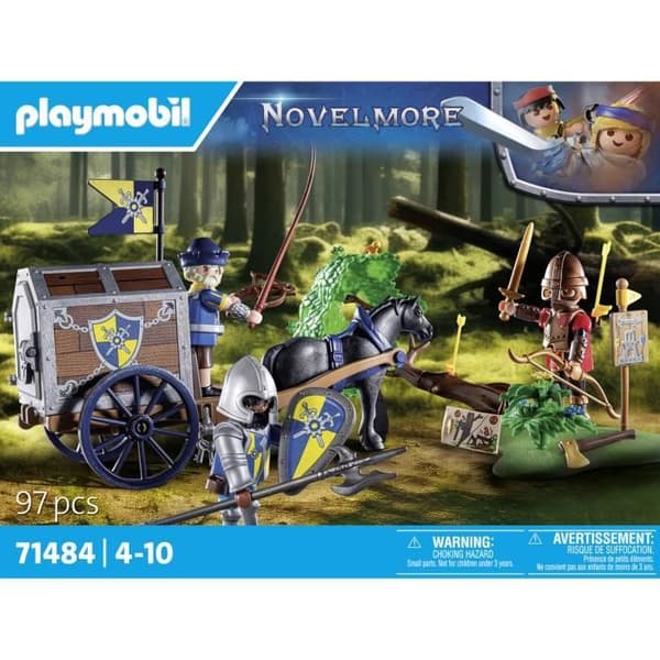 PLAYMOBIL 71484 Novelmore - Novelmore-saattue rosvojen kanssa
