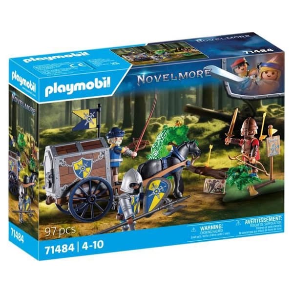 PLAYMOBIL 71484 Novelmore - Novelmore-saattue rosvojen kanssa