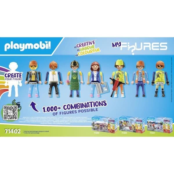 PLAYMOBIL - Mine Figurer: Professioner - Byliv - 5 år - 58 dele
