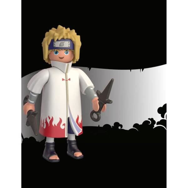 Playmobil 71109 Minato-figur, Naruto Shippuden, Manga Ninja med tillbehör, åldrar 5+