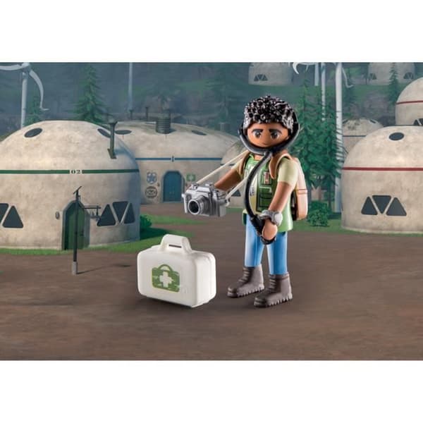 PLAYMOBIL 71082 Drager med Plovhorn og D'Angelo, Dragernes Ni Verdener, Fra 5 år