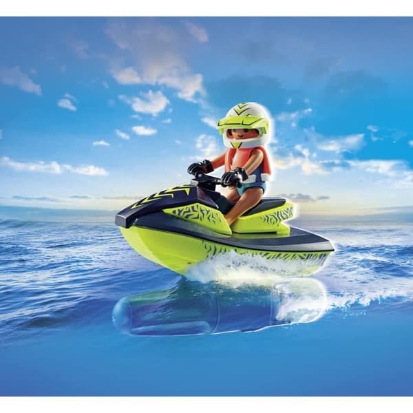 PLAYMOBIL 71464 Brandbåt och vattenskoter - Action Hereos - Brandmän - Från 4 år