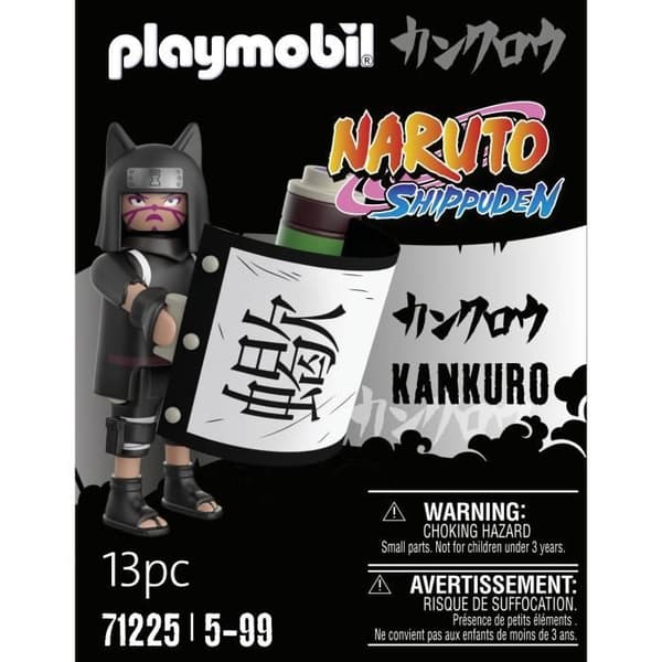 PLAYMOBIL 71225 Kankuro, Naruto Shippuden figur, 5 år