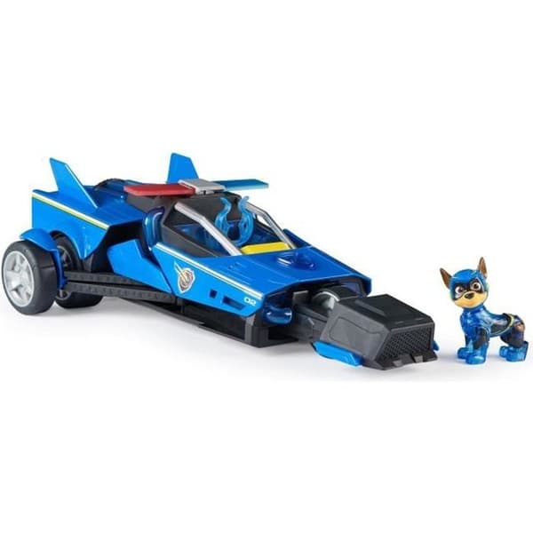 Paw Patrol Filmen Deluxe Jaktfordon - Transformerbart - Ljud- och Ljuseffekter
