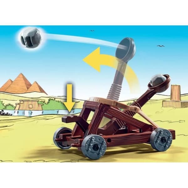 PLAYMOBIL 71268 Numerobis og Slaget om Paladset, Belejringen af Romerne, 56 dele, Asterix