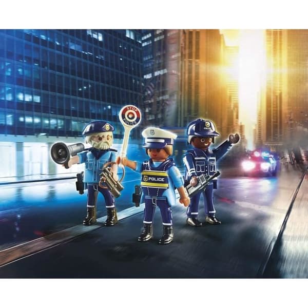 PLAYMOBIL - 70669 - Poliisi Poliisiryhmä
