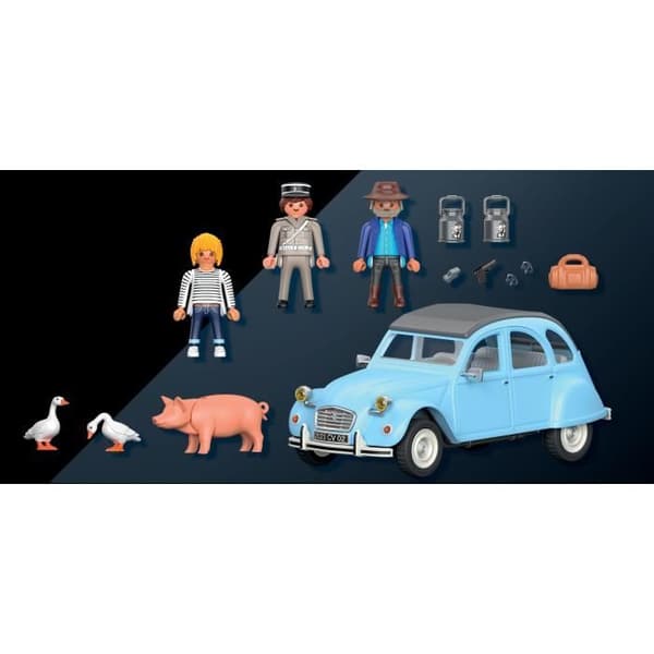 Playmobil - 70640 - Citroën 2CV - Klassikkoautot - Keräilyauto