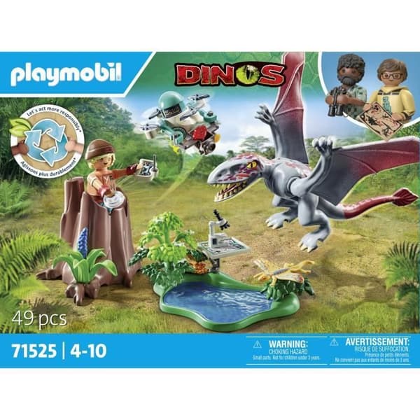 PLAYMOBIL 71525 Observationsdrönare med Dimorphodon