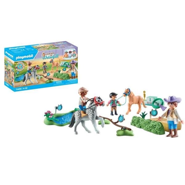 PLAYMOBIL 71495 Poniratsastajat ja estehevoset
