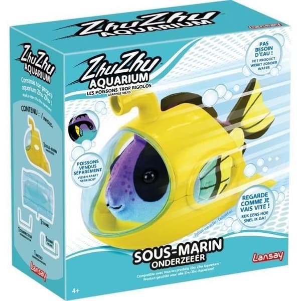 Miniatyyriuniversumi - LANSAY - 51003 - Zhu Zhu -akvaario: Sukellusvene