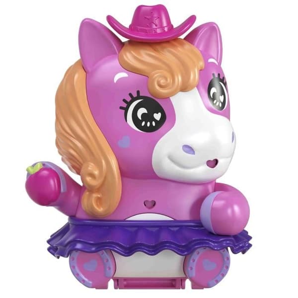 Polly Pocket Rodeo Poni -matkalelu - 4+ vuotiaille - JCR39