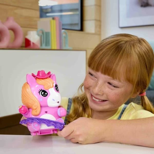 Polly Pocket Rodeo Poni -matkalelu - 4+ vuotiaille - JCR39