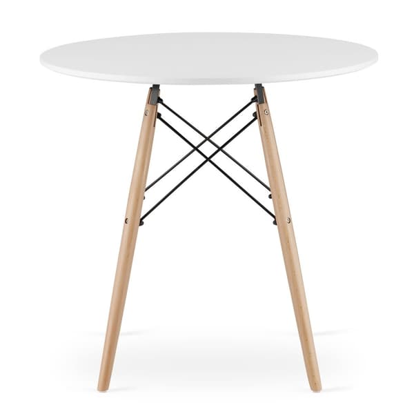 TODI Runt Bord 80cm - Vitt