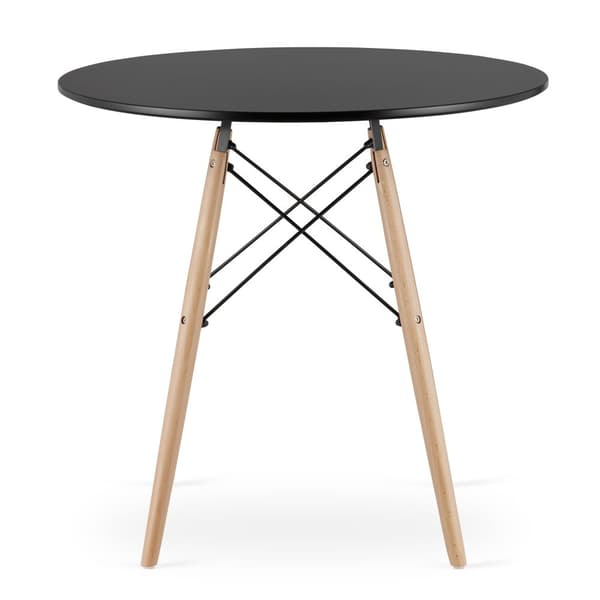 TODI Rundt Bord 80cm - Sort