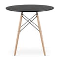 Miniatyrbillede 3 af 9: TODI Rundt Bord 80cm - Sort