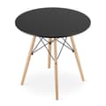 Miniatyrbillede 4 af 9: TODI Rundt Bord 80cm - Sort
