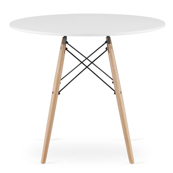 TODI Runt Bord 90cm - Vitt