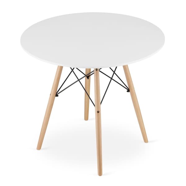 TODI Runt Bord 90cm - Vitt