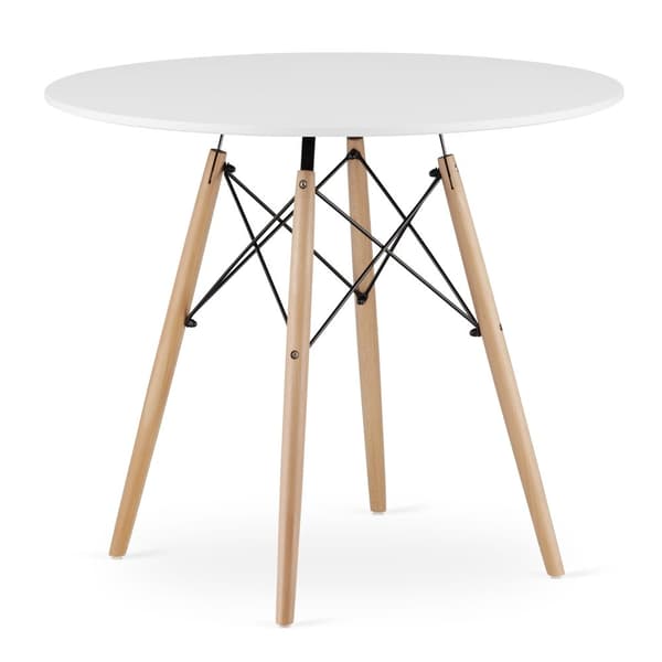TODI Runt Bord 90cm - Vitt
