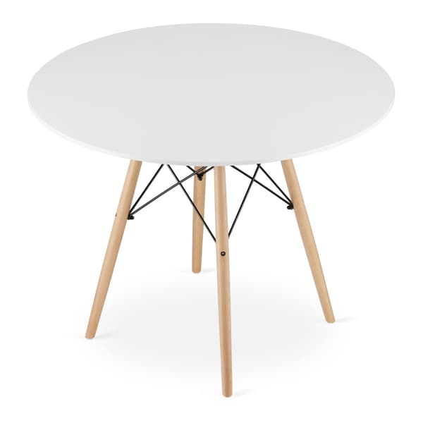 TODI Runt Bord 100cm - Vitt