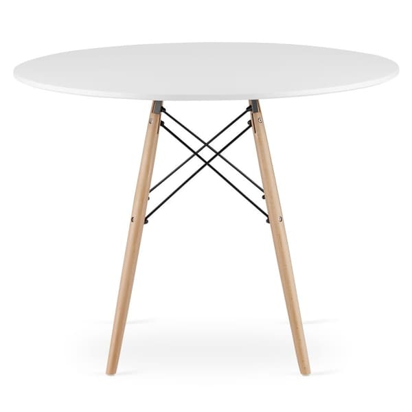 TODI Runt Bord 100cm - Vitt