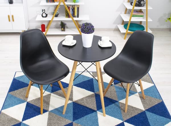 TODI Runt Bord 60cm - Svart