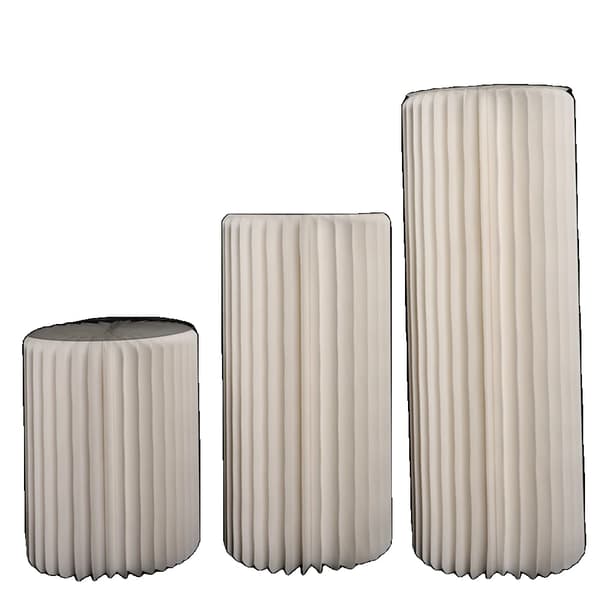 Bröllopsdekorationer, hopfällbar cylinder, romersk pelare, H40 60 80