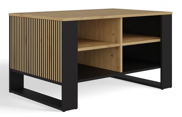 Sofabord Moderne 4P SLIM EGE ARTISAN SORT