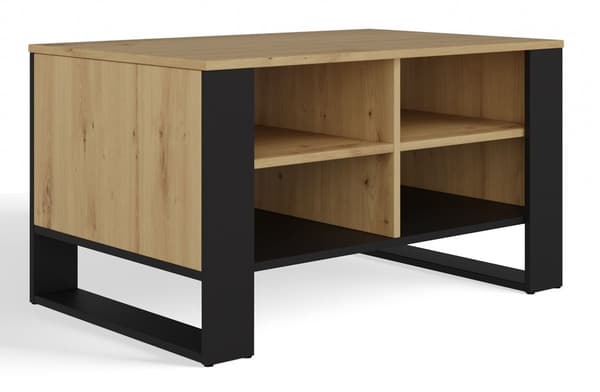 SOFABORD 4 HYLDER SOFABORD MODERNE 4-DELT EG ARTISAN SORT