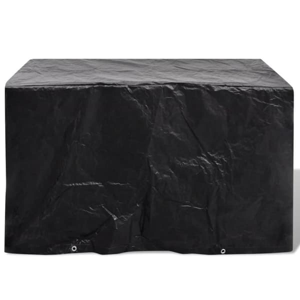 vidaXL havemøbelovertræk 8 snørehuller 140x70x90 cm