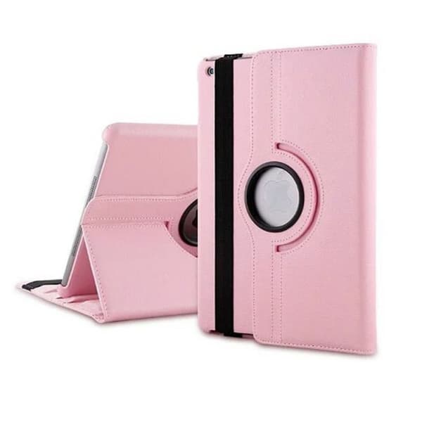 360 drejelig taske Apple iPad Mini 4/5 7.9 : farve - lys rosa