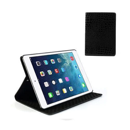 Croco (Musta) iPad Air Nahkakotelo