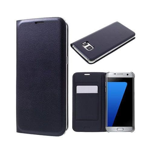 Folio læder-etui til Samsung Galaxy S7 Edge med flip-funktio
