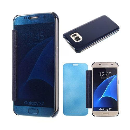 Balke læder-etui med flip-funktion til Samsung Galaxy S7 - M
